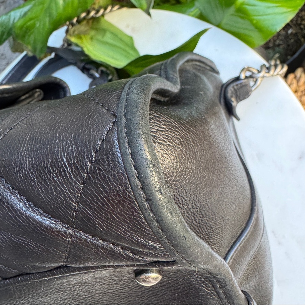 Chanel Calfskin Quilted Casual Riviera Bowling Bag - Picture 14 of 16